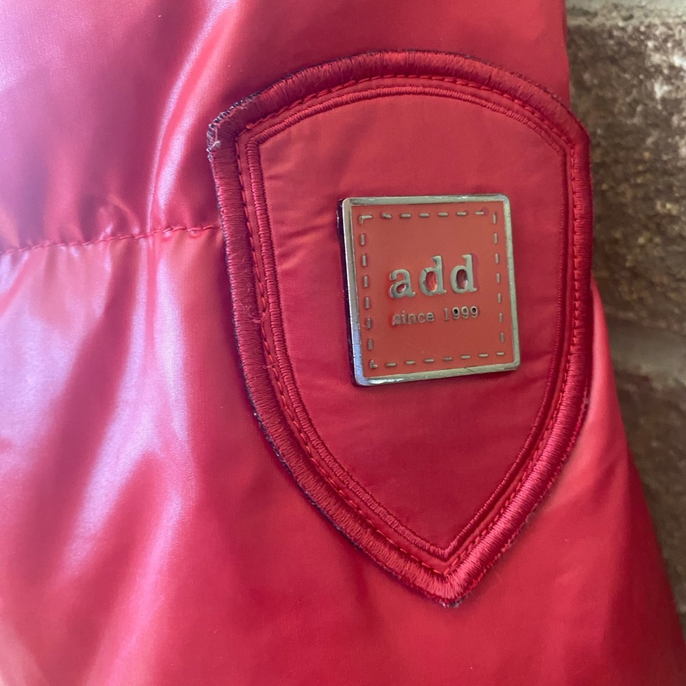 ADD Red Puffer Jacket - Picture 5 of 6